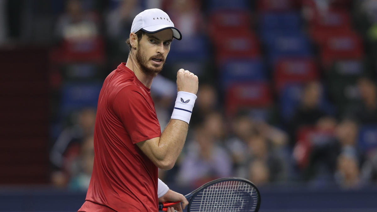 Andy Murray steht in Antwerpen im Finale Andy Murray steht in Antwerpen im Finale