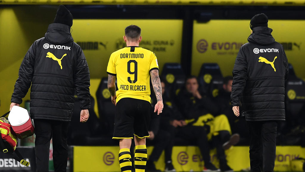 Borussia Dortmund kann sich auf Paco Alcácer nicht immer verlassen