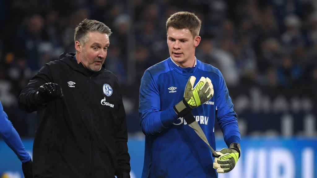 Alexander Nübel (r.) ist nicht länger Kapitän des FC Schalke 04