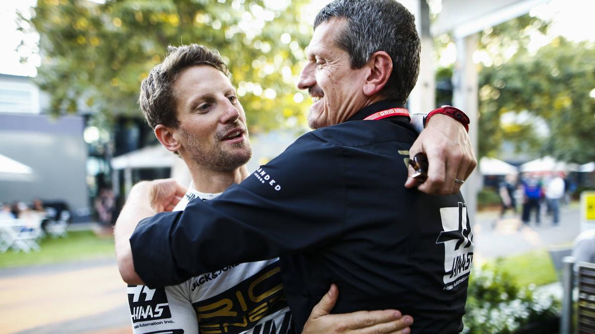 Fünf Jahre ein Team: Grosjean und Steiner bei Haas Fünf Jahre ein Team: Grosjean und Steiner bei Haas