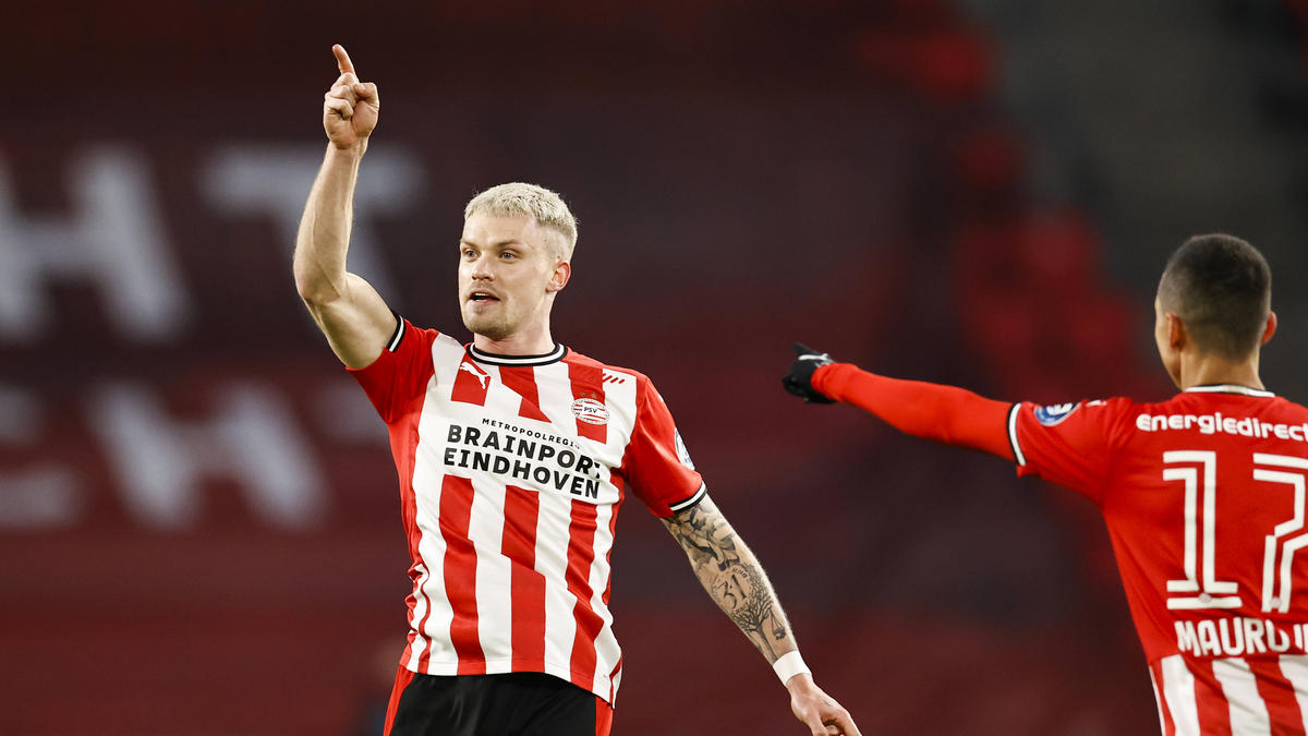 Philipp Max traf für die PSV Eindhoven Philipp Max traf für die PSV Eindhoven