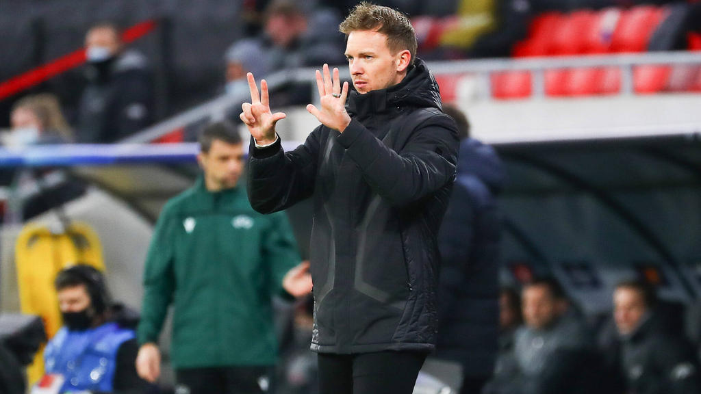 Julian Nagelsmann und RB Leipzig wollen sich auf die Bayern-Jagd fokussieren