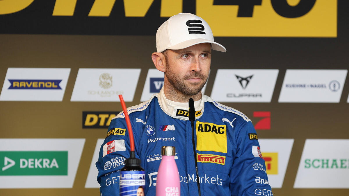 René Rast feiert sein erstes Podium in dieser Saison