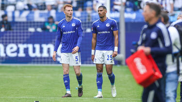 Sepp van den Berg und Moritz Jenz spielten zusammen für den FC Schalke 04