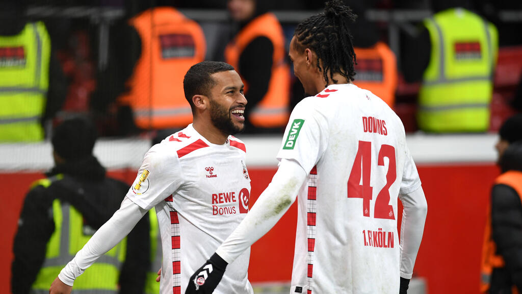 Der 1. FC Köln hofft auf eine baldige Rückkehr von Linton Maina (l.) Der 1. FC Köln hofft auf eine baldige Rückkehr von Linton Maina (l.)