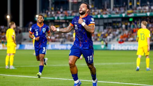Memphis Depay bejubelt seinen Rekord