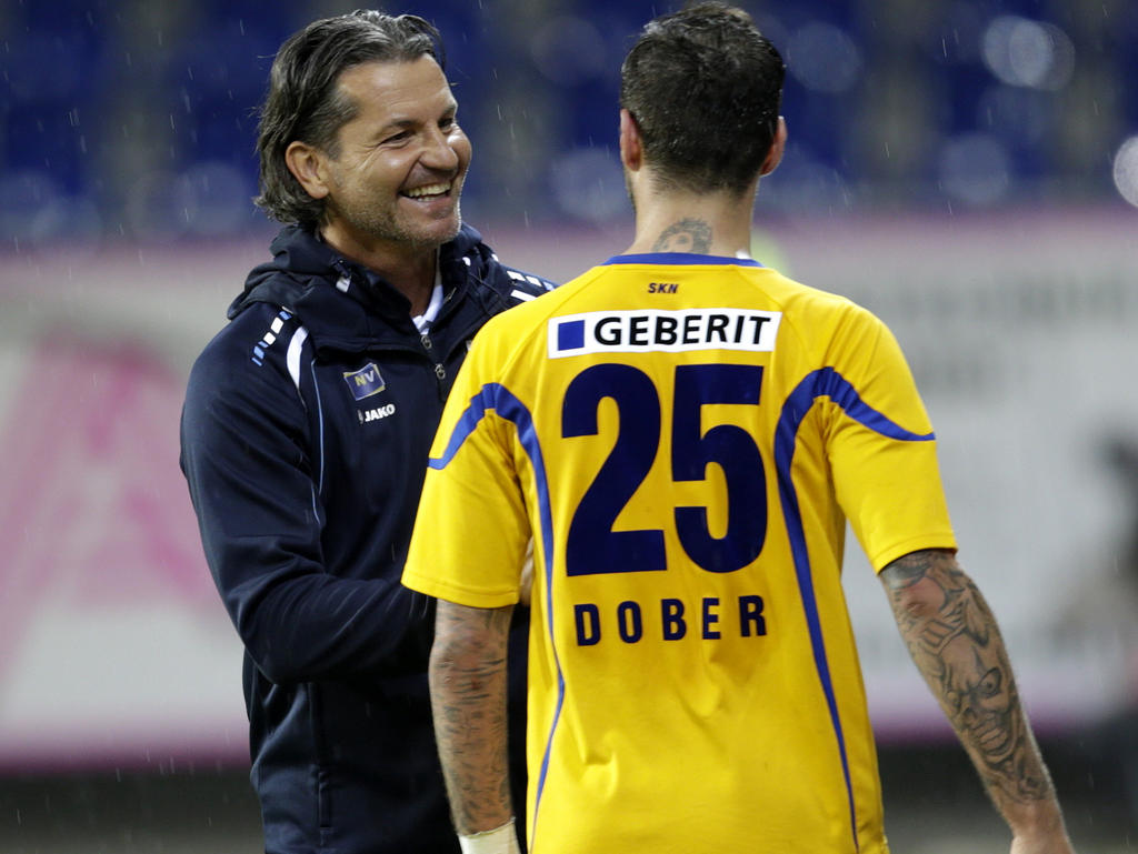 SKN-Coach Gerald Baumgartner wird Andreas Dober auf den formstarken Florian Kainz ansetzen. SKN-Coach Gerald Baumgartner wird Andreas Dober auf den formstarken Florian Kainz ansetzen.