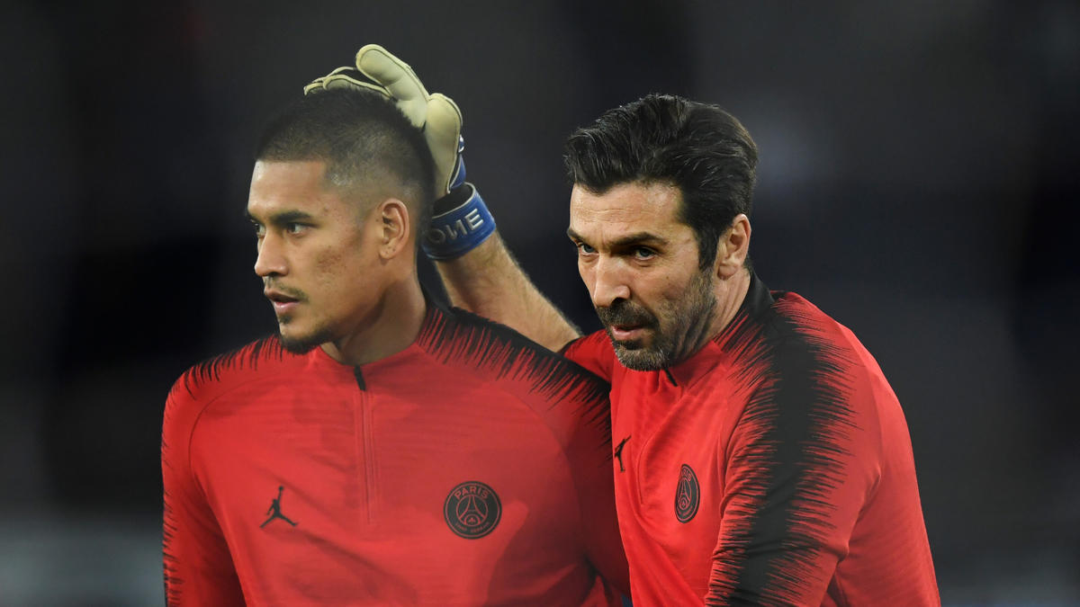 Das Jobsharing von Alphonse Aréola und Gianluigi Buffon ist beendet Das Jobsharing von Alphonse Aréola und Gianluigi Buffon ist beendet