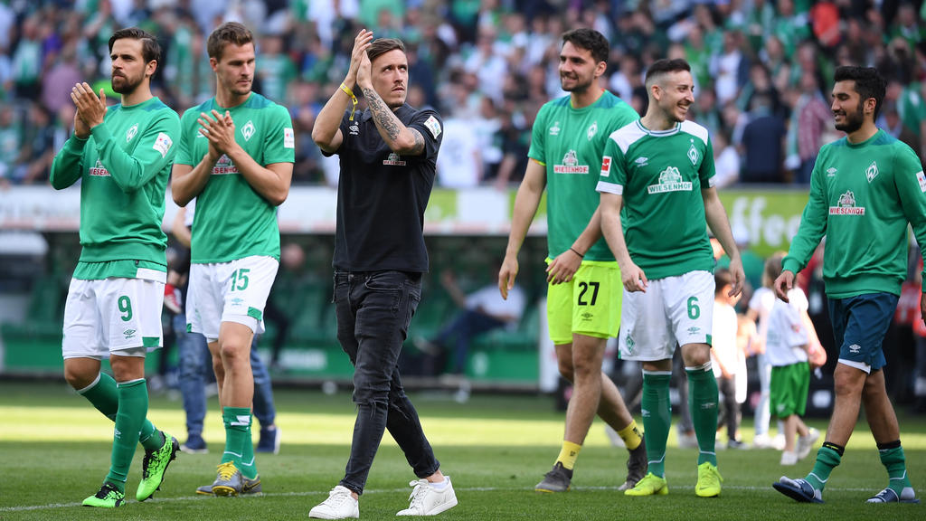 Max Kruse hat sich im letzten Heimspiel von den Fans des SV Werder Bremen verabschiedet