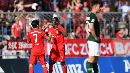 Der FC Bayern II kann die Rückkehr in die 3. Liga bejubeln
