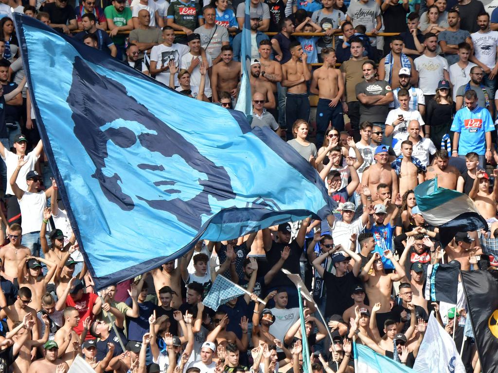 Diego Maradona genießt in Neapel weiterhin absoluten Kultstatus
