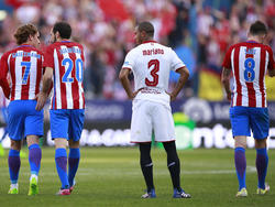 Mariano durante el Atlético-Sevilla (Foto: Getty)