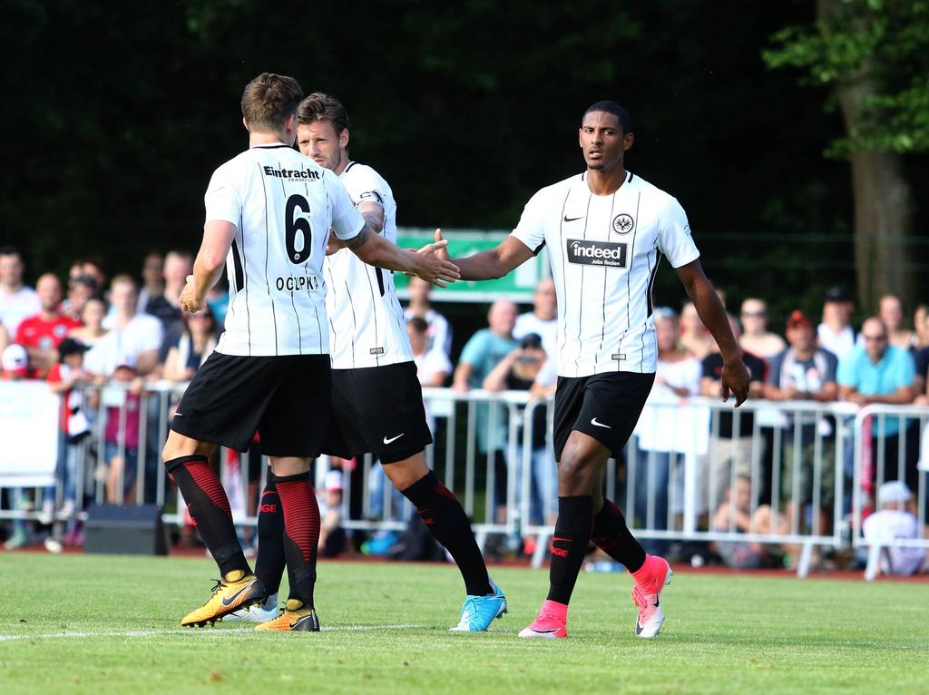 Sébastian Haller (r.) erzielte fünf Treffer