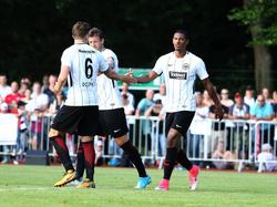 Sébastian Haller (r.) erzielte fünf Treffer