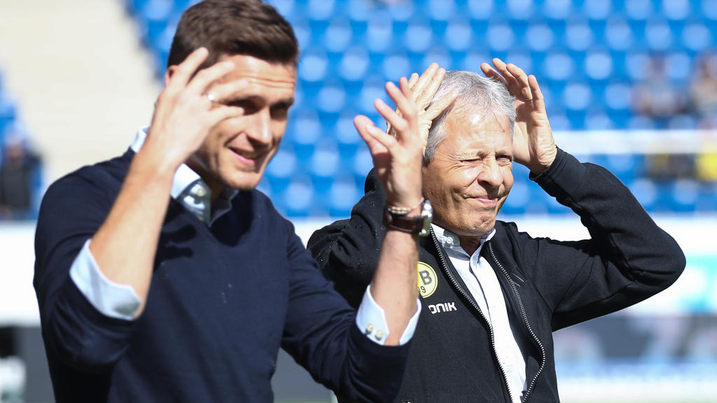 BVB zu wenig emotional? Kritik an Lucien Favre (r.) und Sebastian Kehl BVB zu wenig emotional? Kritik an Lucien Favre (r.) und Sebastian Kehl