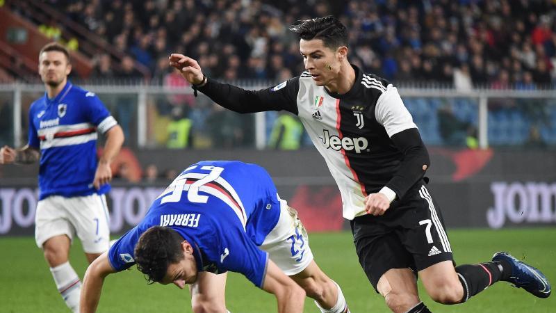 Cristiano Ronaldo schoss Juventus Turin zum Sieg