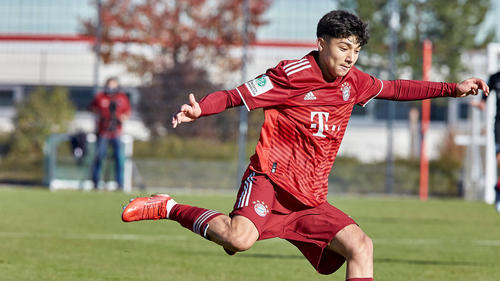 Emirhan Demircan traf für den FC Bayern