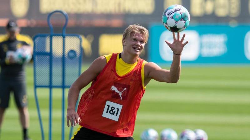 Erling Haaland kann wieder mit dem BVB-Team trainieren
