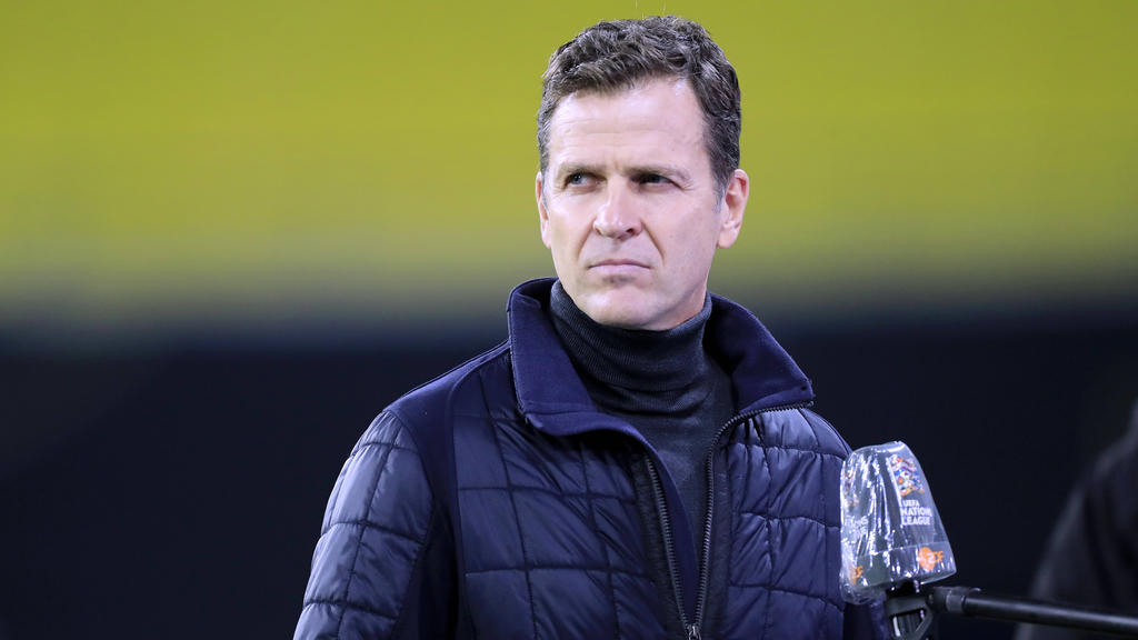 Oliver Bierhoff äußert sich nicht konkret zur Zukunft von Joachim Löw Oliver Bierhoff äußert sich nicht konkret zur Zukunft von Joachim Löw