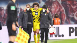 Axel Witsel vom BVB wurde verletzt ausgewechselt