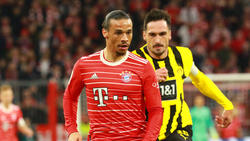 Leroy Sané zeigte eine starke Partie für den FC Bayern gegen den BVB