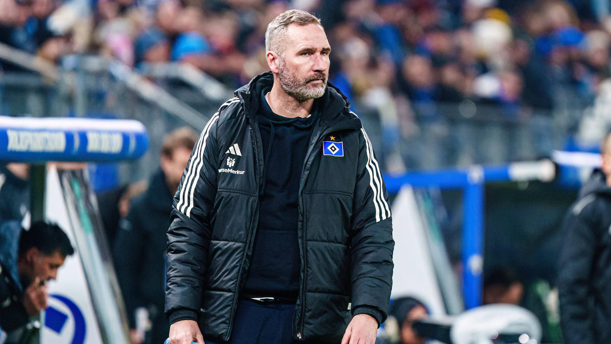 Tim Walter steht beim HSV vor dem Aus