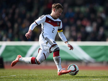Felix Passlack im Dress des deutschen U-17-Nationalteams