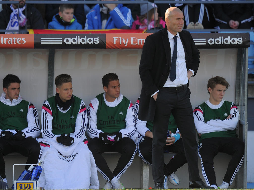 Zinedine Zidane fühlt sich noch nicht bereit für den Real-Job