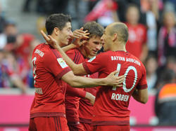 En una gran primera mitad, el Bayern sentenció su duelo contra el Stuttgart. (Foto: Getty)