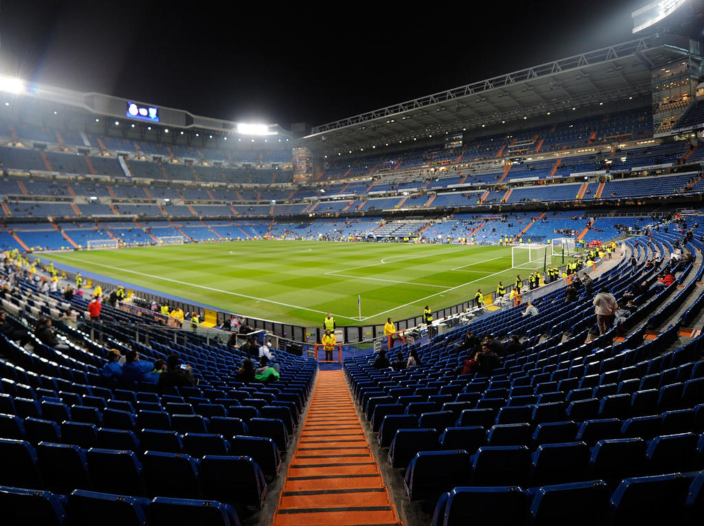 Das aktuelle Estadio Santiago Bernabéu fasst derzeit 81.044 Zuschauer