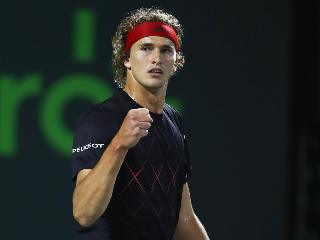 Die Formkurve von Alexander Zverev zeigt wieder nach oben Die Formkurve von Alexander Zverev zeigt wieder nach oben