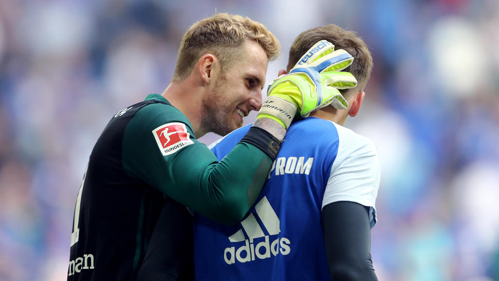 Ralf Fährmann und Ersatztorwart Alexander Nübel bereiten sich auf die neue Saison vor Ralf Fährmann und Ersatztorwart Alexander Nübel bereiten sich auf die neue Saison vor