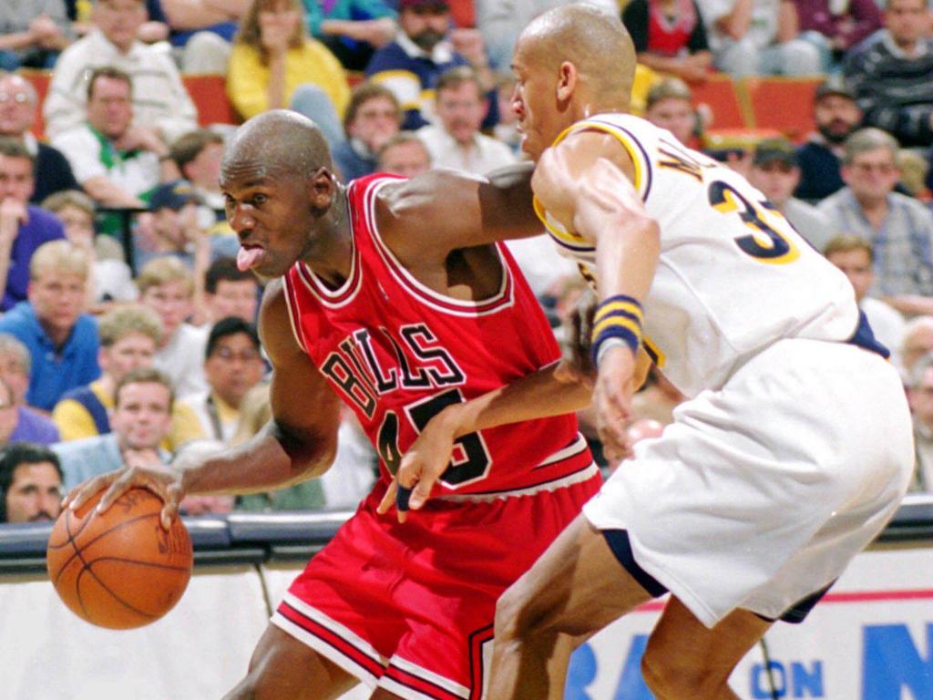 Michael Jordan kehrte 1995 auf den Basketball-Court zurück Michael Jordan kehrte 1995 auf den Basketball-Court zurück