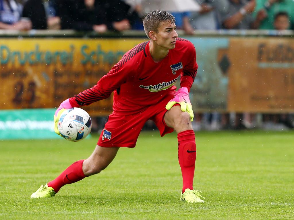 Jonathan Klinsmann und die Hertha gewannen den ersten Test der neuen Saison Jonathan Klinsmann und die Hertha gewannen den ersten Test der neuen Saison