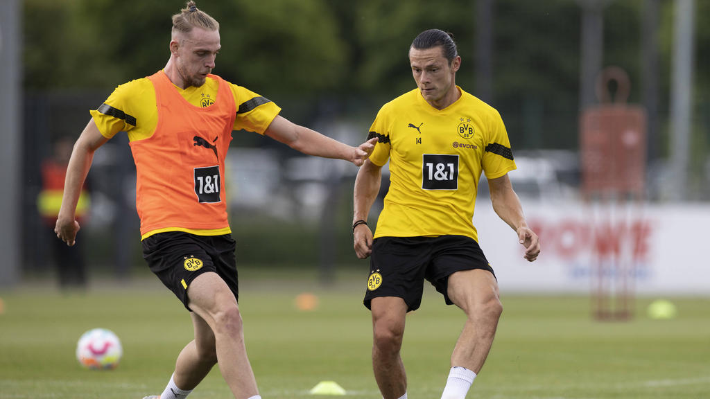 Nico Schulz (r.) soll den BVB verlassen Nico Schulz (r.) soll den BVB verlassen