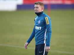 Andreas Poulsen im Austria-Wien-Training