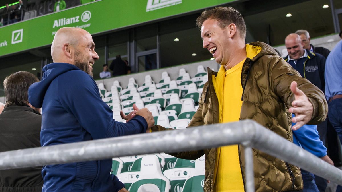 Lockt Julian Nagelsmann (r.) Alfred Schreuder zum FC Bayern?