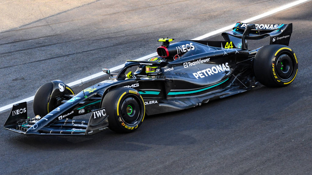 Platz 7: Lewis Hamilton (Mercedes) - Beste Runde: 1:28.858