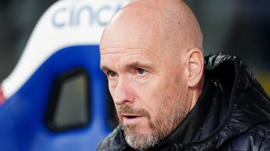 Liegt mit Manchester United in England nur auf dem zwölften Platz: Trainer Erik ten Hag