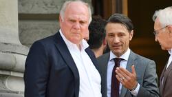 Uli Hoeneß und Niko Kovac in München