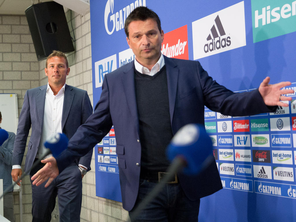 Das neue starke Duo auf Schalke: Christian Heidel und Markus Weinzierl