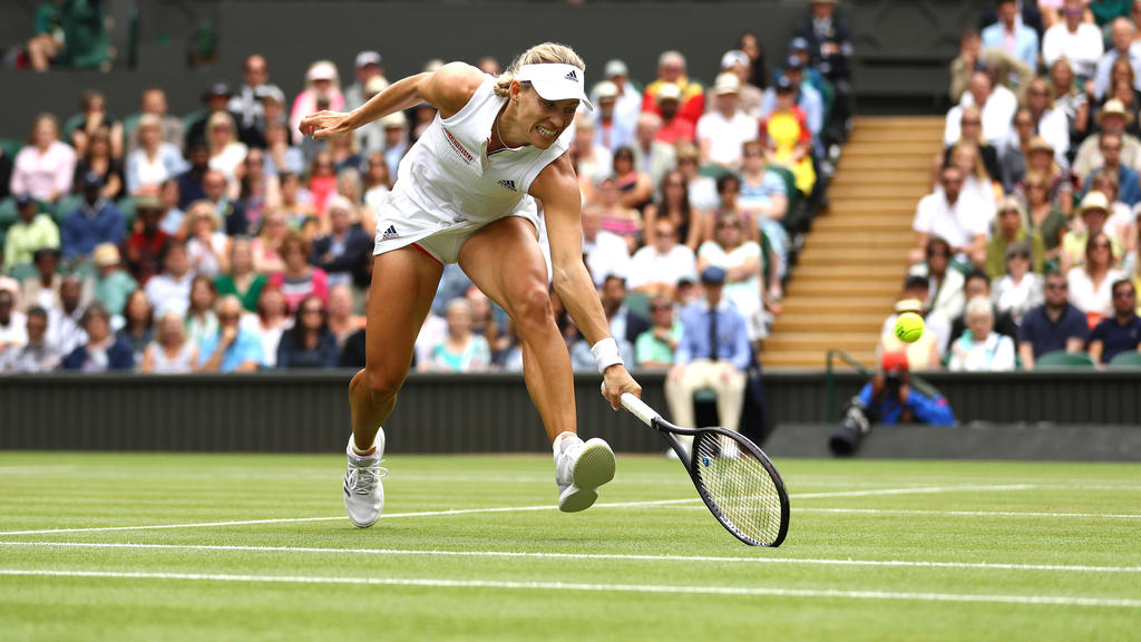 Angelique Kerber steht im Halbfinale vom Wimbledon Angelique Kerber steht im Halbfinale vom Wimbledon