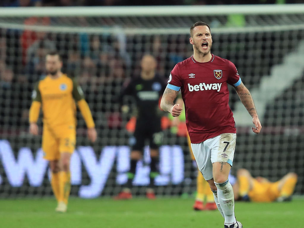 Arnautović schrieb gegen Brighton & Hove Albion gleich zwei Mal an Arnautović schrieb gegen Brighton & Hove Albion gleich zwei Mal an