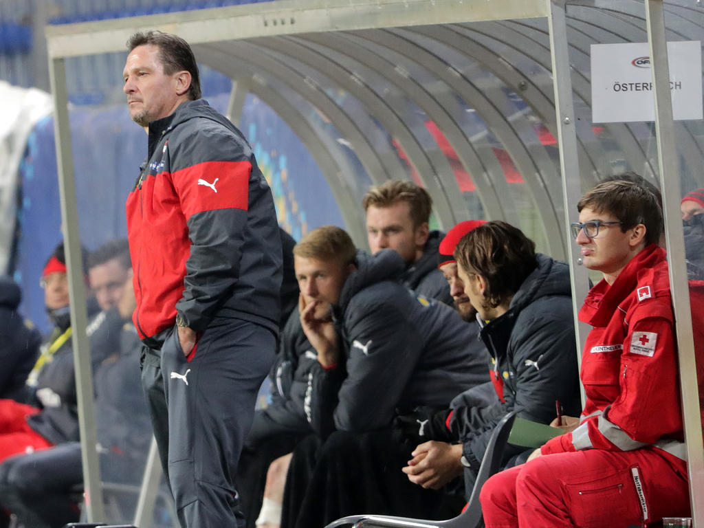 Gegen die DFB-U21 musste sich Werner Gregoritsch ein paar Mal vor Schmerzen krümmen. Das soll gegen Spanien nicht passieren