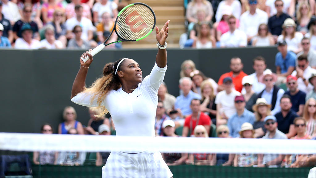 Serena Williams siegte nach nicht einmal einer Stunde Serena Williams siegte nach nicht einmal einer Stunde