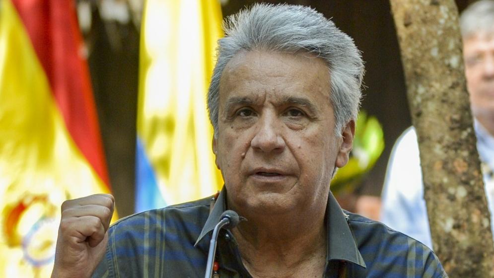 Ecuadors Präsident Lenin Moreno will Bewerbung für WM 2030 Ecuadors Präsident Lenin Moreno will Bewerbung für WM 2030