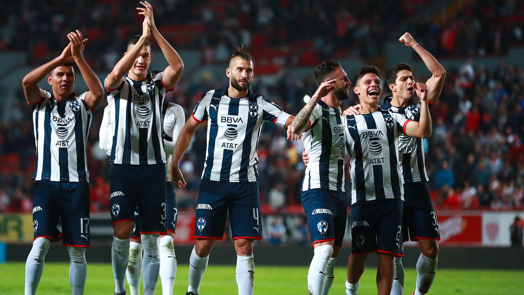 Monterrey celebra un triunfo liguero ante Necaxa.