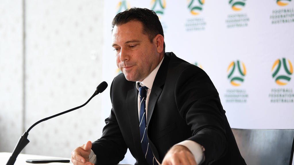 Football Federation Australia (FFA) Chief Executive Officer James Johnson