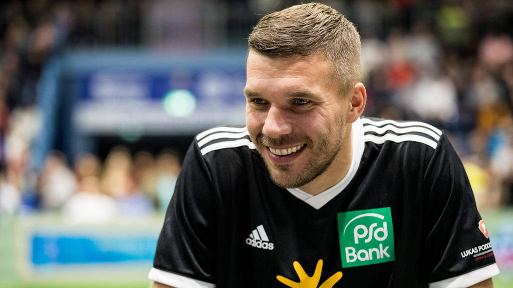 Lukas Podolski ist seiner Karriere zufrieden