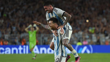 Lionel Messi erzielte für Argentinien 100 Tore